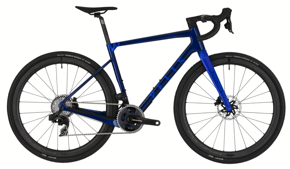 Gravel kolo PELLS RAW CARBON 1 FUTURE DUSK 2025